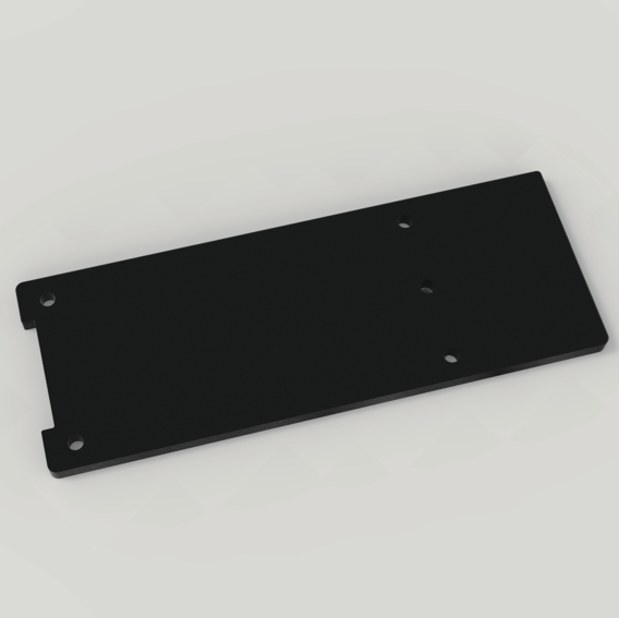 5"x1 7/8" Gate Frame Flat Cap