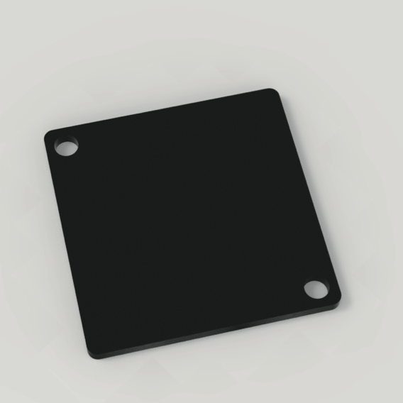 2.8"x2.8" Post Cap — Blank