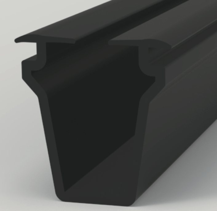Plastic Strip for U Channel — 1/4" Opening
