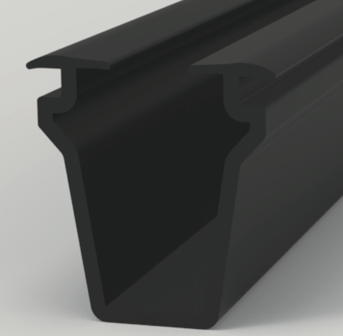 Plastic Strip for U Channel — 3/8" Opening